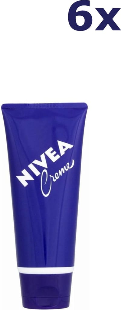 6x Nivea Creme 100ml Tube