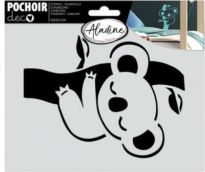 Aladine Sjabloon 20x15 cm Koala