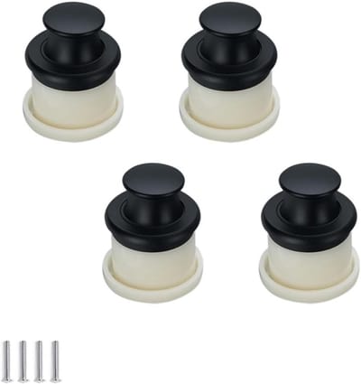 4 Stuks Drukknop Sloten voor Deuren en Lades - Verborgen Handgrepen en Pop-up Handvatten voor een Strakke Afwerking