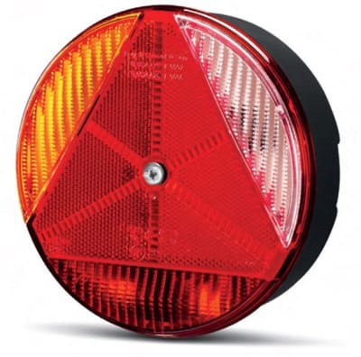 Achterlicht - SIM - 3185 - Links - Achter - Rem - Richting - Achteruit - Reflector - 12V-24V