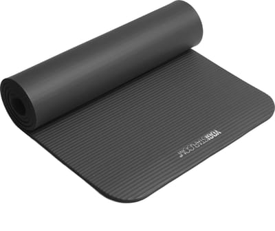 Yogistar Fitnessmat gym - 10 mm black Fitnessmat