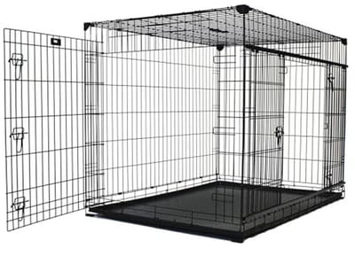 42 inch Hondenkrat met Schuifdeur - Veilig en Comfortabel voor Uw Huisdier