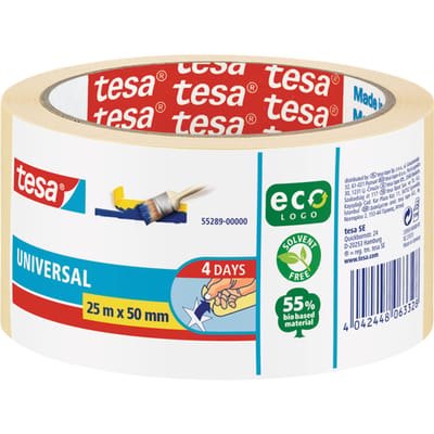Afplaktape tesa®  Economy 50mmx25m beige