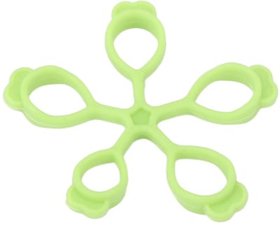 Dailygoods- Vingerversterker met 5 Gaten - Siliconen Vingerstretcher - Antisliphandgreep - Spierverbetering - Flexibiliteit Verbeteren - Duurzaam Materiaal