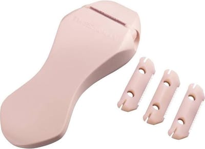 Tweezerman Facial Dermaplaner – Professionele Gezichts‑Dermaplaning Tool Met Vervangbare RVS Mesjes – Verwijdert Fijne Donshaartjes En Dode Huidcellen Voor Een Gladde, Stralende Huid – Veilig & Precies