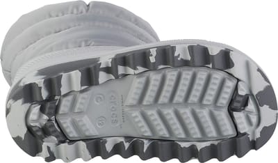 Crocs Classic Neo Puff Serie - Winterlaarzen - Lichtgrijs - Nylon - Voor Kinderen - EU 29/30