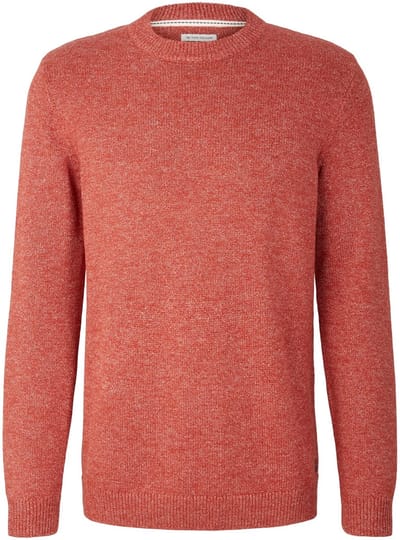 Tom Tailor - Pull - Maat XXL - Mannen - 30821 spicy red - katoen