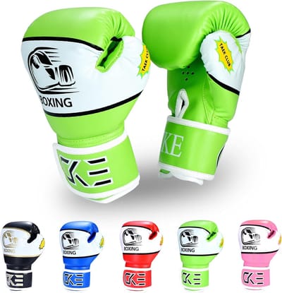 Bokshandschoenen voor Kinderen 5-12 Jaar - Kickboksen, Training en Sparring