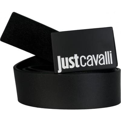 Ceinture homme double face Just Cavalli neuve - Taille: 110 black