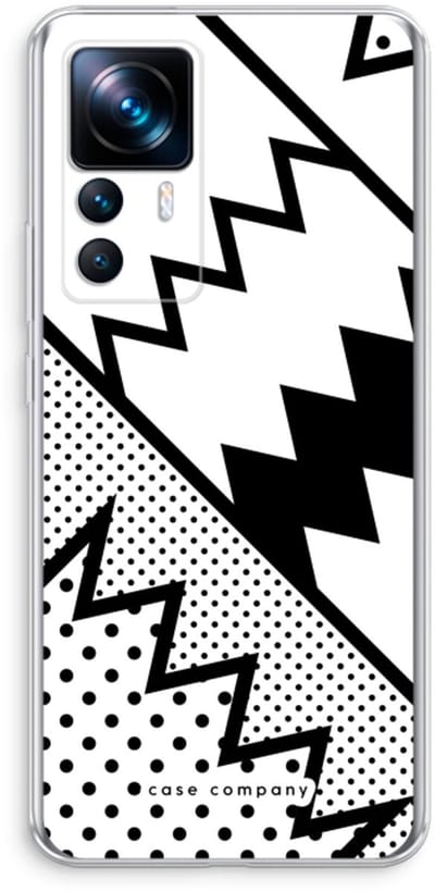 Case Company® - Hoesje geschikt voor Xiaomi 12T hoesje - Pop Art #5 - Soft Cover Telefoonhoesje - Bescherming aan alle Kanten en Schermrand