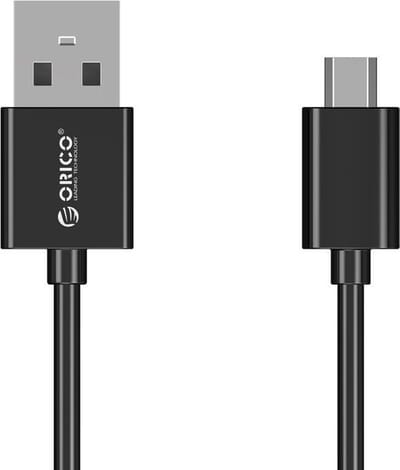 Orico USB Kabel naar Micro-USB kabel 3A - 2M - Zwart
