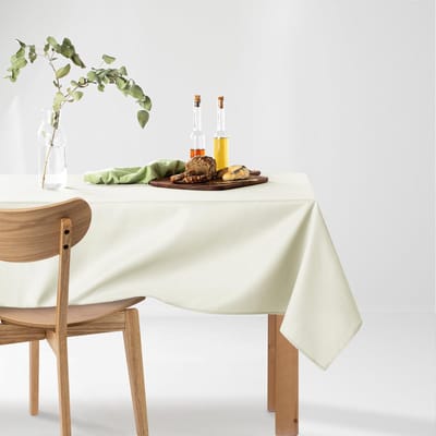 Dailygoods- Tafelkleed Afwasbaar - Ovaal 130 x 180 cm - Geometrisch Zigzagpatroon - Hoogwaardige Katoen - Voor Binnen/Buiten - Modern Design - Tafelbedekking