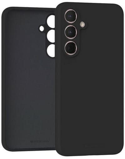 Mercury Silicone - Hoesje voor Samsung Galaxy A35 - Zwart - Elegant ontwerp - Bescherming