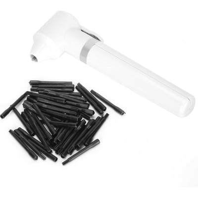 Elektrische Tattoo Inkt Mixer Pigment Mengmachine met 50 stuks Mengstokjes Tattoo AccessoiresPaars