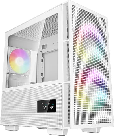 DeepCool R-CH360-WHAPE3D-G-1 computerbehuizing Micro Tower Wit