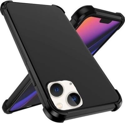 Cityhoesje – Anti Burst Anti Shock – Back Cover Case – iPhone 15 Plus-14 Plus- Zwart