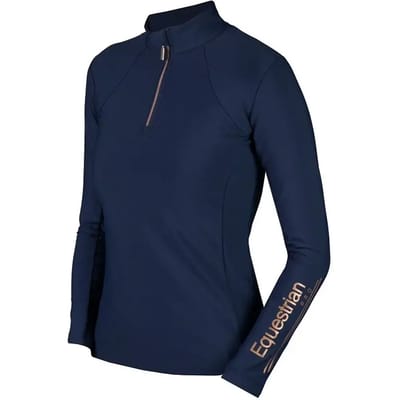 Horka Trainingsshirt Luxery Equestrian Pro Donkerblauw - l