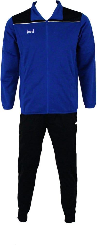 KWD - Trainingspak Pantera - Maat XL - Kobaltblauw/zwart/wit
