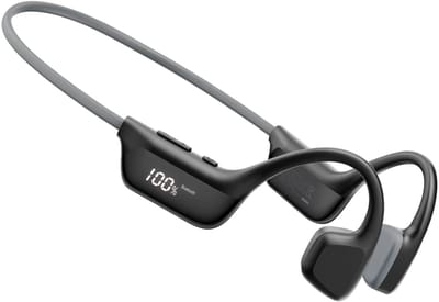 DOOGEE BoneBeat Run Beengeleiding Hoofdtelefoon - Bluetooth 6.0 - Open Oor - Waterdicht - LED Display - Sport Oordopjes