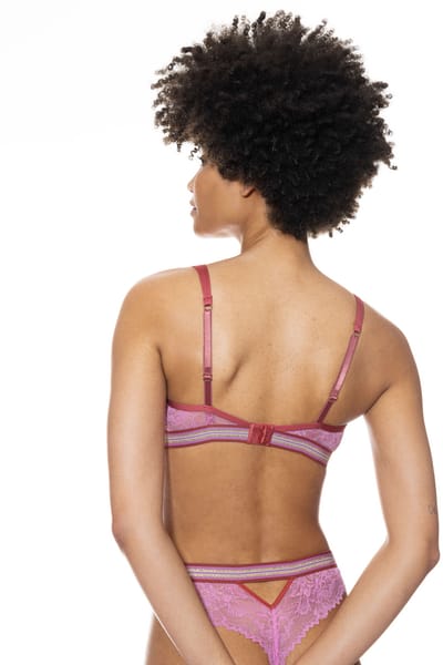 Triangelbeha | zonder beugels Serie Poetry Style Bubblegum Pink