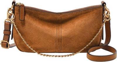 FOSSIL Schoudertas Jolie Hand Bag Saddle Lichtbruin