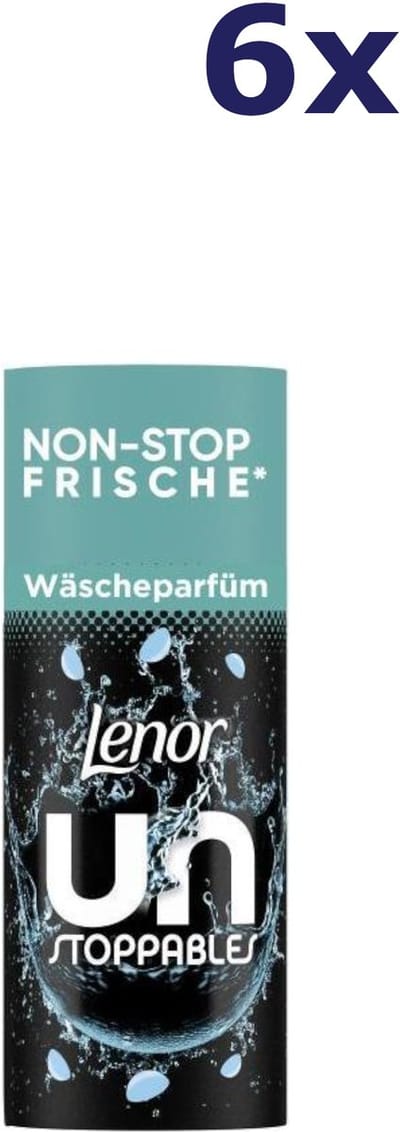 6x Lenor Unstoppables 155g Fresh geurparels