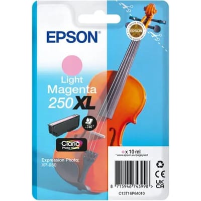 Epson 250XL (C13T16P64010) Inktcartridge Licht-magenta Hoge capaciteit
