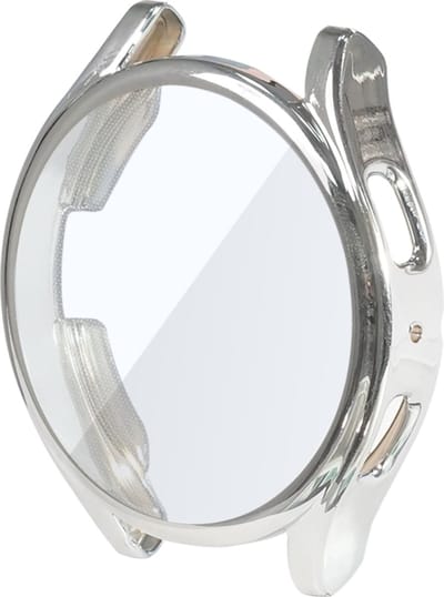 Beschermende watch case - hoesje - geschikt voor Samsung Galaxy Watch 5 - 40 mm - zilver