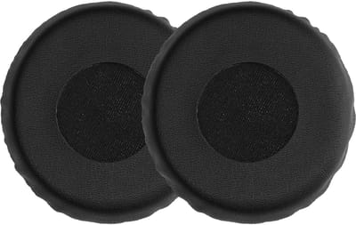 kwmobile 2x oorkussens geschikt voor Sony MDR-XB600 - Earpads voor koptelefoon in zwart
