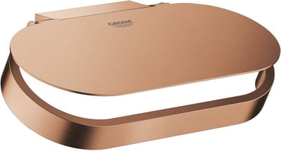 GROHE Selection Closetrolhouder Met Deksel - Warm Sunset Geborsteld (mat brons) - 41069DL0
