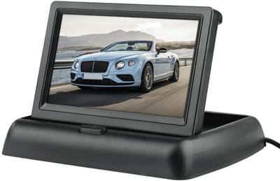 Vouwbare digitale achteruitrijmonitor met TFT-LCD scherm voor veilig parkeren en achteruitrijden