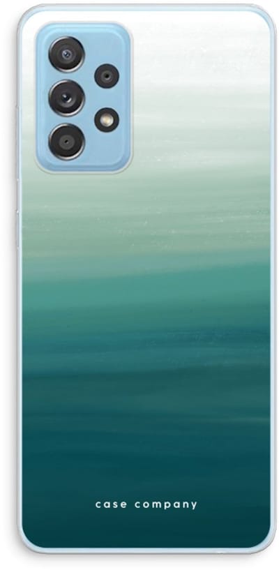 Case Company® - Hoesje geschikt voor Samsung Galaxy A73 hoesje - Ocean - Soft Cover Telefoonhoesje - Bescherming aan alle Kanten en Schermrand