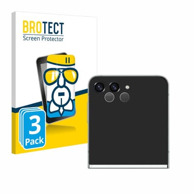 Screenprotector 3 Stuks voor Samsung Galaxy Z Flip 5 (ALLEEN Camera Lens) Beschermglas transparant