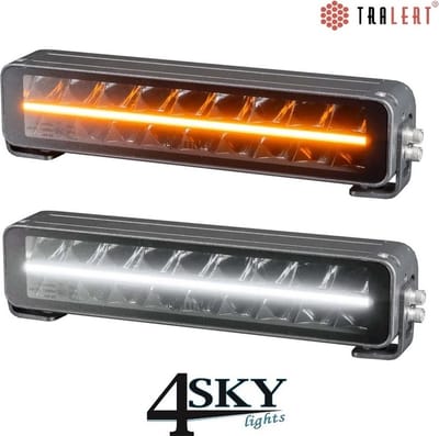 Nemesis XL 280 duo-color dag-rijverlichting drukwaterdicht IP69K led bar ECE gecertificeerd voor gebruik op openbare weg
