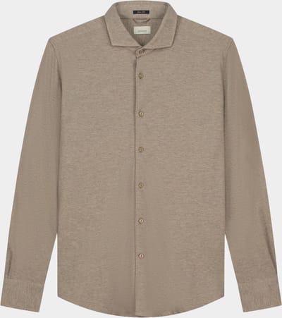 Dstrezzed Casual hemd lange mouw Beige Kirk Shirt 303714-AW24/270