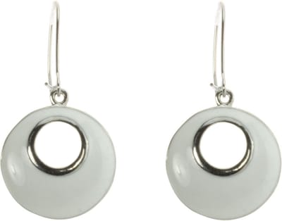 Behave - Ronde oorhangers met grijstint - Modern accent voor werkoutfit