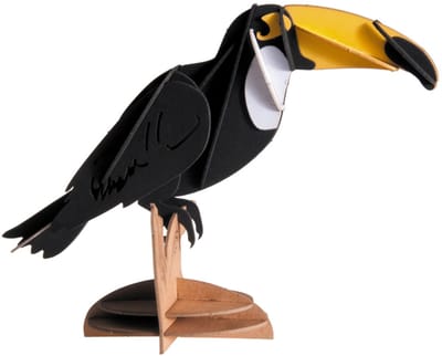 FRIDOLIN 3D papier model - Toekan.