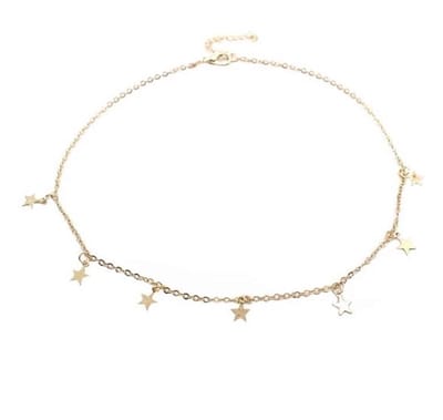 Jomide Choker - Sterretjes - Goudkleurig - Dames