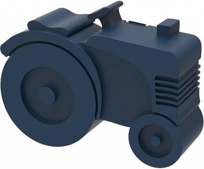 Blafre Lunchbox Tractor Donkerblauw