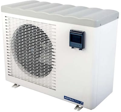 Astralpool 77255 Eco Elyo-30 T 11m³/h Inverterwarmtepomp Zilver