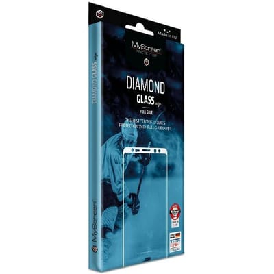 MyScreen Protector Serie - Gehard Glasbescherming - Motorola Moto G9 Play - Volledige Lijm - Zwart