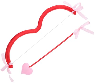 Dailygoods- Pijl en Boog Lichtgewicht - Schuimstof - Kostuumaccessoire - Carnaval - Cosplay - Valentijnsdag - Afmetingen 45 cm