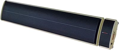 Infrarood Verwarming - Paneel Verwarming - Buiten Verwarmen - Slimme Bediening IP65 - 104x17x6 cm - Zwart