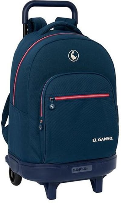 Schoolrugzak met Wielen Safta Blauw 33 x 22 x 45 cm