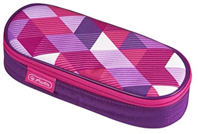 Luie etui Airgo 22 cm - Roze Cubes