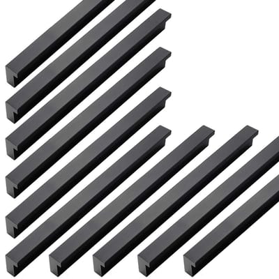 Dailygoody - 20x Aluminium Deurgrepen - Moderne Keuken en Meubelhandgrepen 128 mm