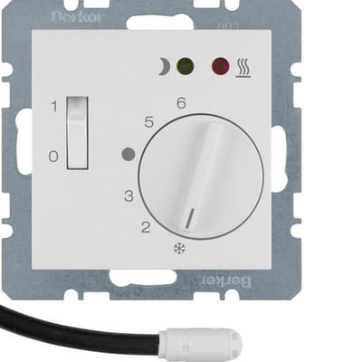 Hager Berker vloerthermostaat met contactschakelaar - 20348989