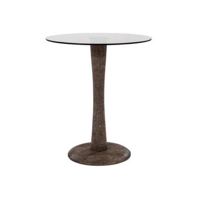 Bijzettafel Boogie 60x60cm Bruin | BY-BOO