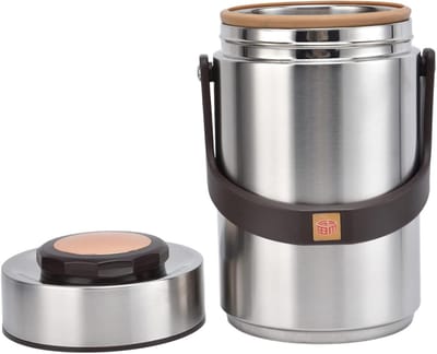 Geïsoleerde lunchbox voor warm eten - vacuüm geïsoleerde lunchcontainer met draagbare emmer - ideaal voor onderweg - 85 characters