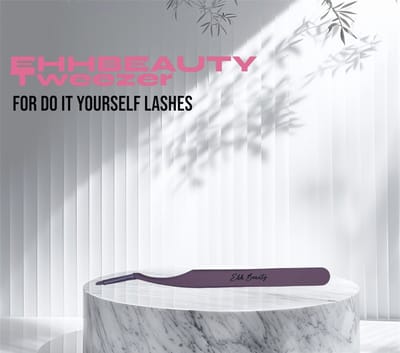 EHH BEAUTY - Lash Tweezer - Pincet - Wimpers Zetten - Pincet